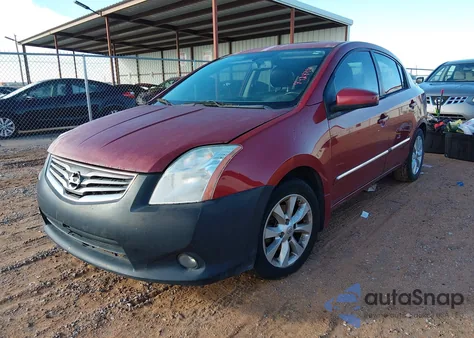 2012 Nissan Sentra 2.0 Sl z USA, uszkodzony, nr VIN 3N1AB6AP4CL668326
